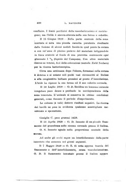 Archivio di ottalmologia giornale mensile