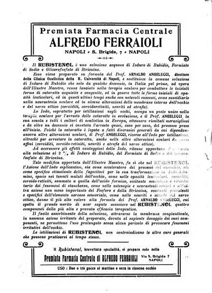 Archivio di ottalmologia giornale mensile