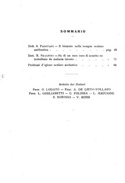 Archivio di ottalmologia giornale mensile