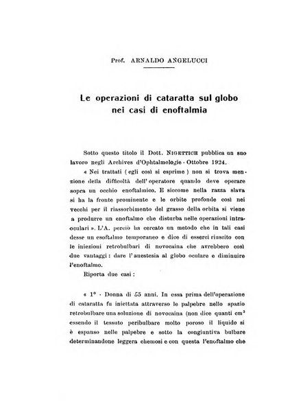 Archivio di ottalmologia giornale mensile