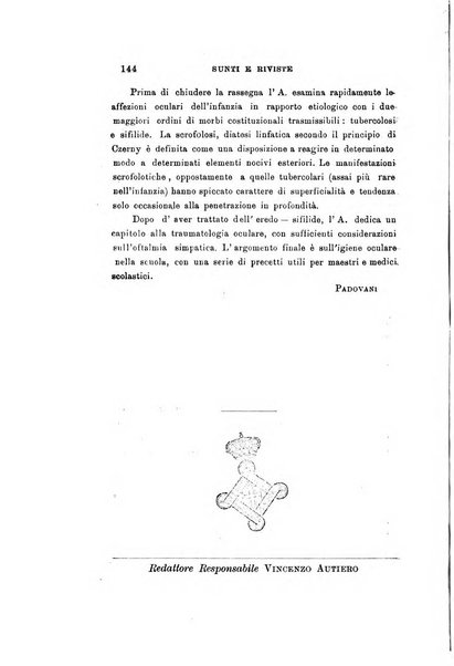 Archivio di ottalmologia giornale mensile