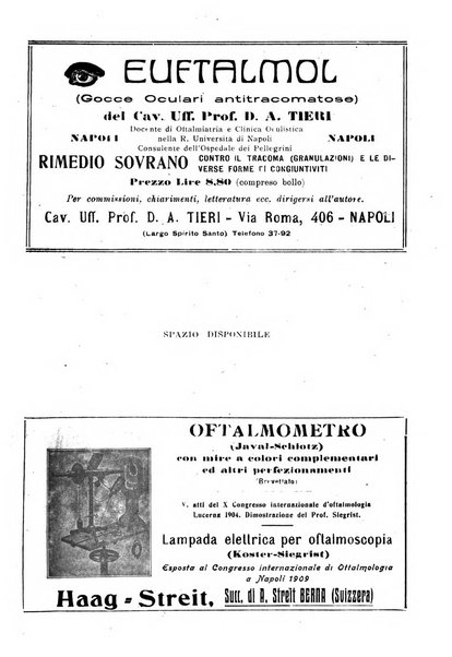 Archivio di ottalmologia giornale mensile