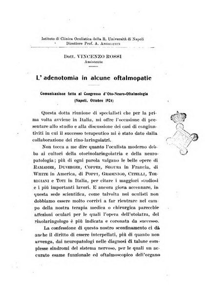 Archivio di ottalmologia giornale mensile