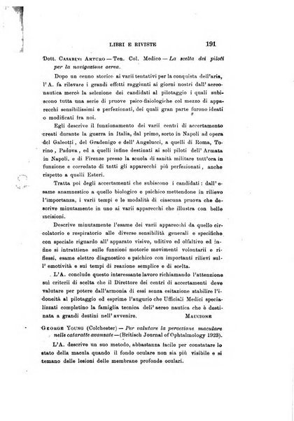 Archivio di ottalmologia giornale mensile