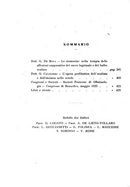 Archivio di ottalmologia giornale mensile