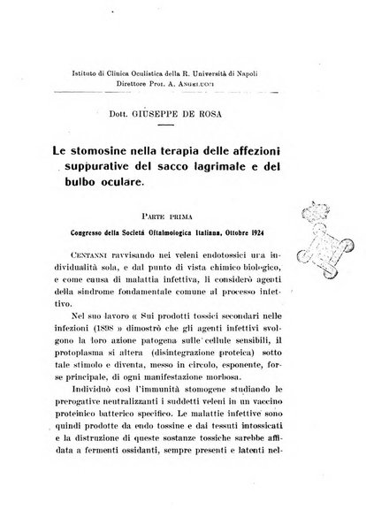 Archivio di ottalmologia giornale mensile