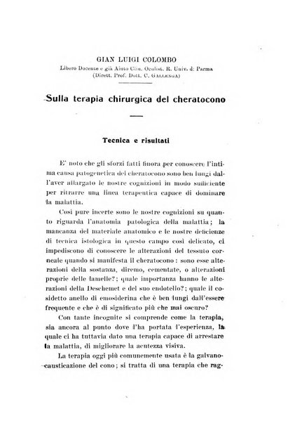 Archivio di ottalmologia giornale mensile