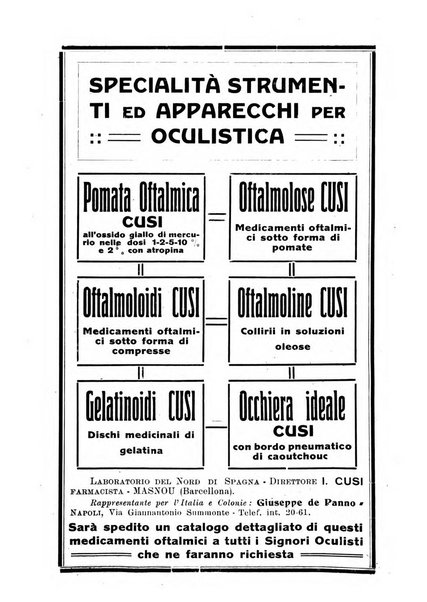 Archivio di ottalmologia giornale mensile