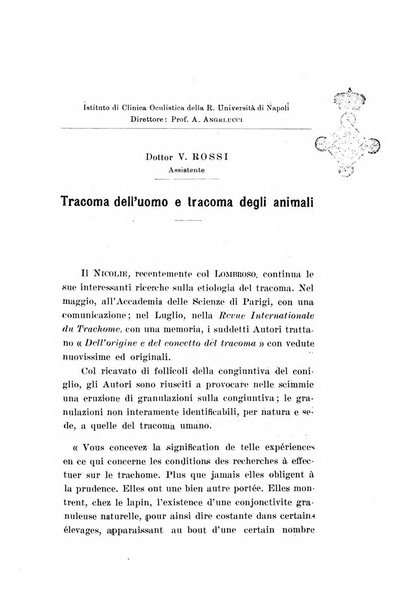 Archivio di ottalmologia giornale mensile