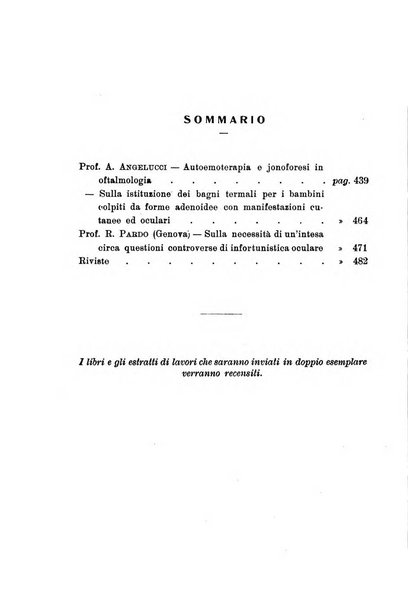 Archivio di ottalmologia giornale mensile