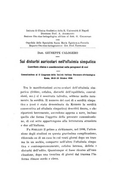 Archivio di ottalmologia giornale mensile