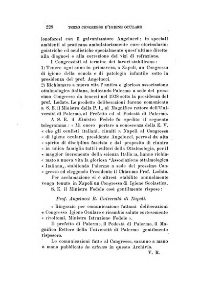 Archivio di ottalmologia giornale mensile