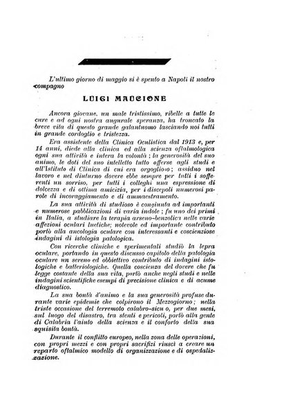 Archivio di ottalmologia giornale mensile