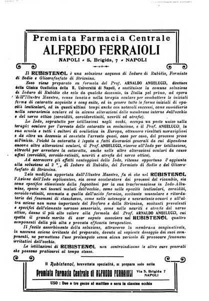 Archivio di ottalmologia giornale mensile