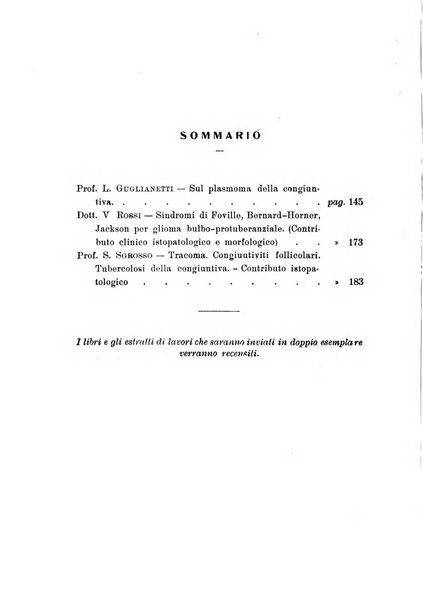 Archivio di ottalmologia giornale mensile