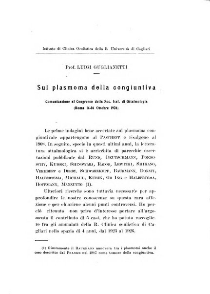 Archivio di ottalmologia giornale mensile