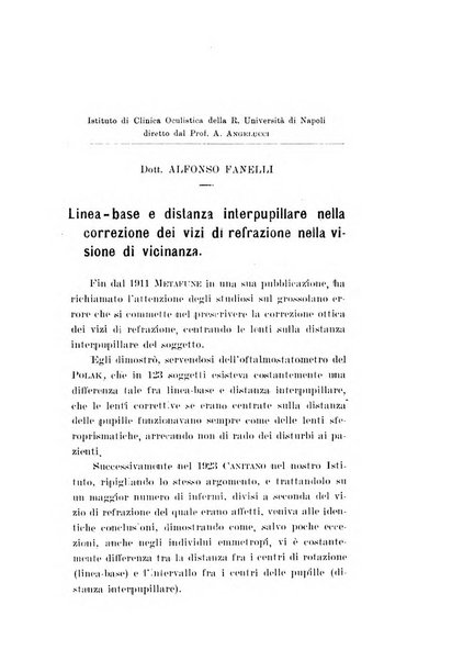 Archivio di ottalmologia giornale mensile