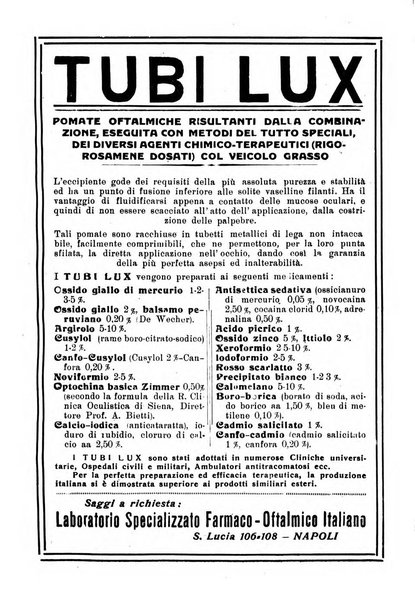 Archivio di ottalmologia giornale mensile