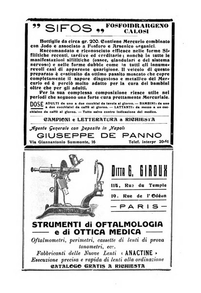 Archivio di ottalmologia giornale mensile