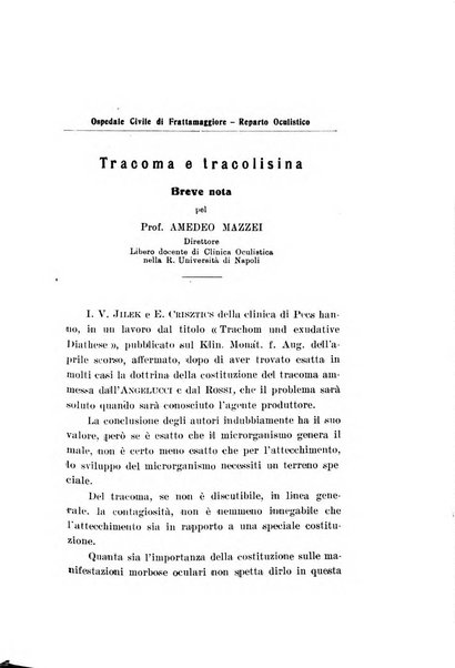 Archivio di ottalmologia giornale mensile