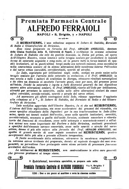 Archivio di ottalmologia giornale mensile