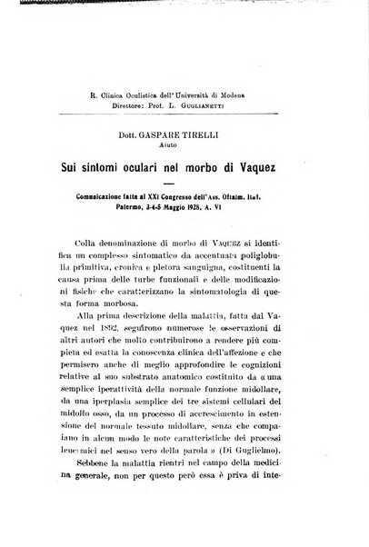 Archivio di ottalmologia giornale mensile