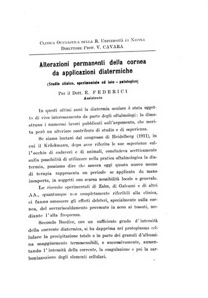 Archivio di ottalmologia giornale mensile