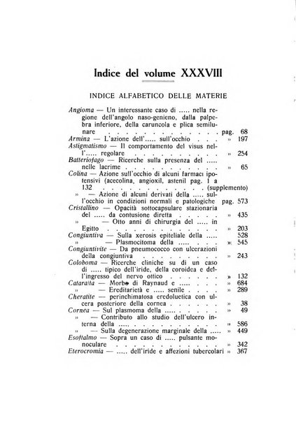 Archivio di ottalmologia giornale mensile