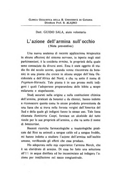 Archivio di ottalmologia giornale mensile