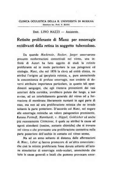 Archivio di ottalmologia giornale mensile