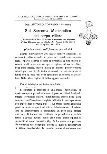 Archivio di ottalmologia giornale mensile