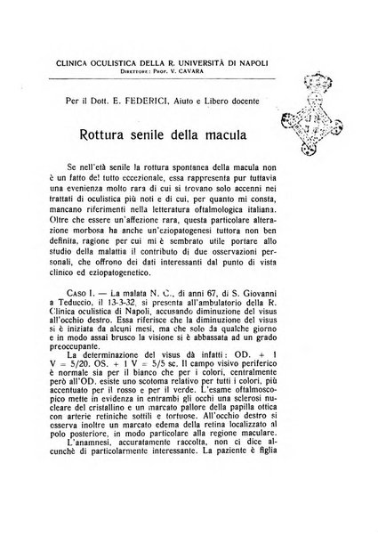 Archivio di ottalmologia giornale mensile