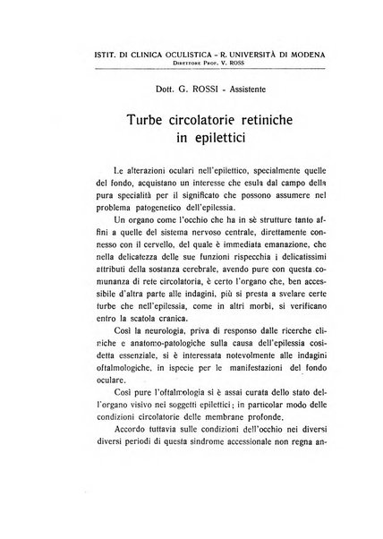 Archivio di ottalmologia giornale mensile