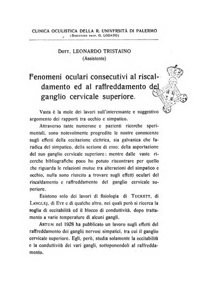 Archivio di ottalmologia giornale mensile