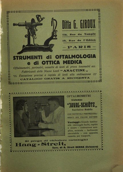 Archivio di ottalmologia giornale mensile