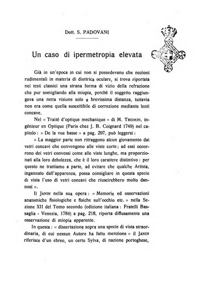 Archivio di ottalmologia giornale mensile