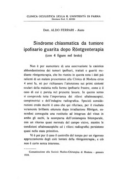 Archivio di ottalmologia giornale mensile