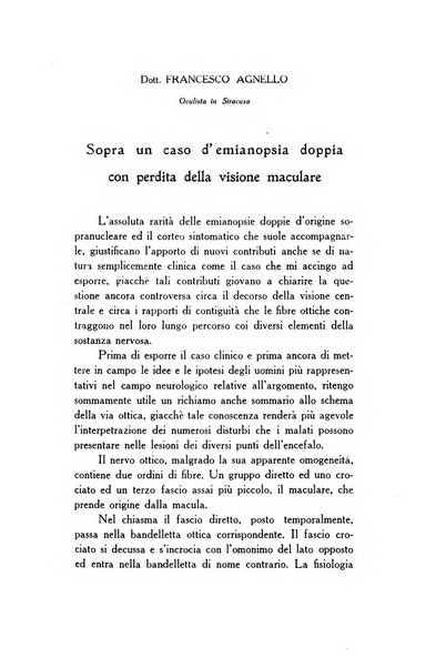 Archivio di ottalmologia giornale mensile