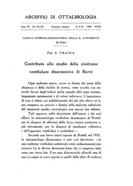 Archivio di ottalmologia giornale mensile