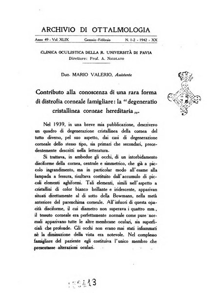 Archivio di ottalmologia giornale mensile