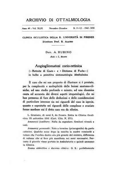 Archivio di ottalmologia giornale mensile