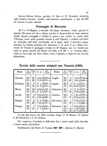 Annuario astro-meteorologico con effemeridi nautiche per l'anno ...