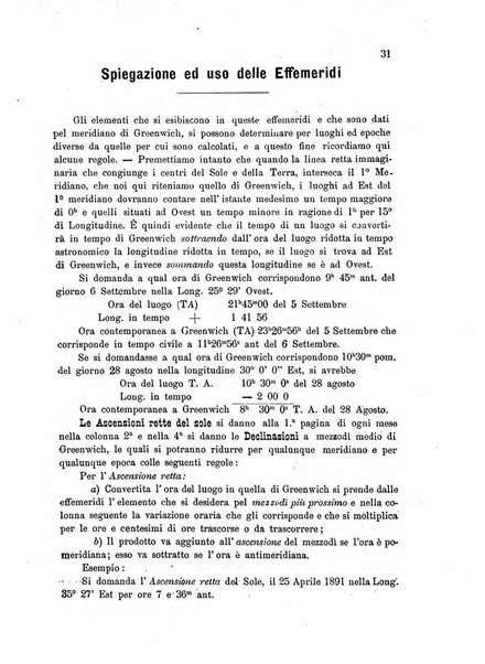 Annuario astro-meteorologico con effemeridi nautiche per l'anno ...