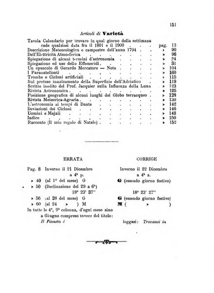 Annuario astro-meteorologico con effemeridi nautiche per l'anno ...