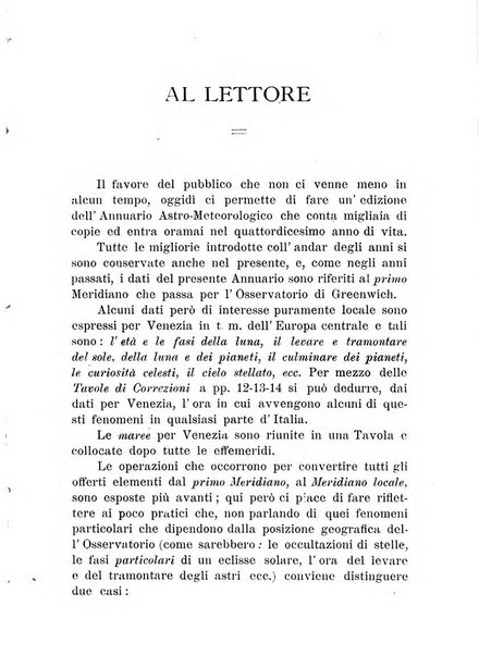 Annuario astro-meteorologico con effemeridi nautiche per l'anno ...