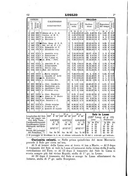 Annuario astro-meteorologico con effemeridi nautiche per l'anno ...