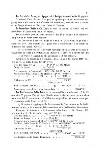 Annuario astro-meteorologico con effemeridi nautiche per l'anno ...