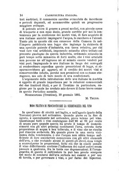 L'agricoltura italiana periodico mensile