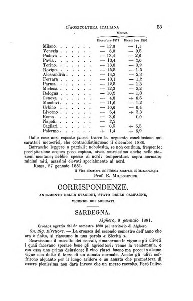 L'agricoltura italiana periodico mensile