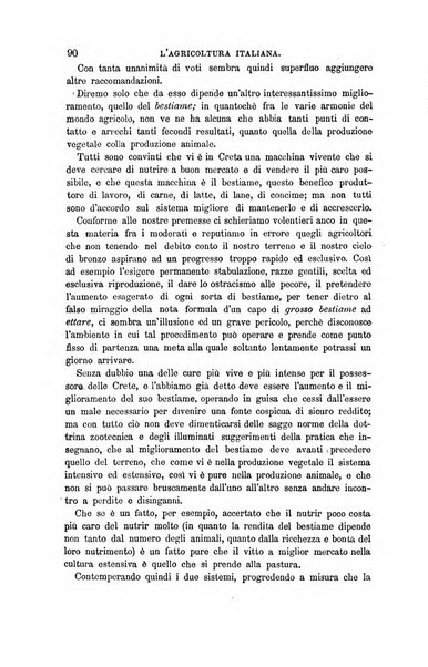 L'agricoltura italiana periodico mensile